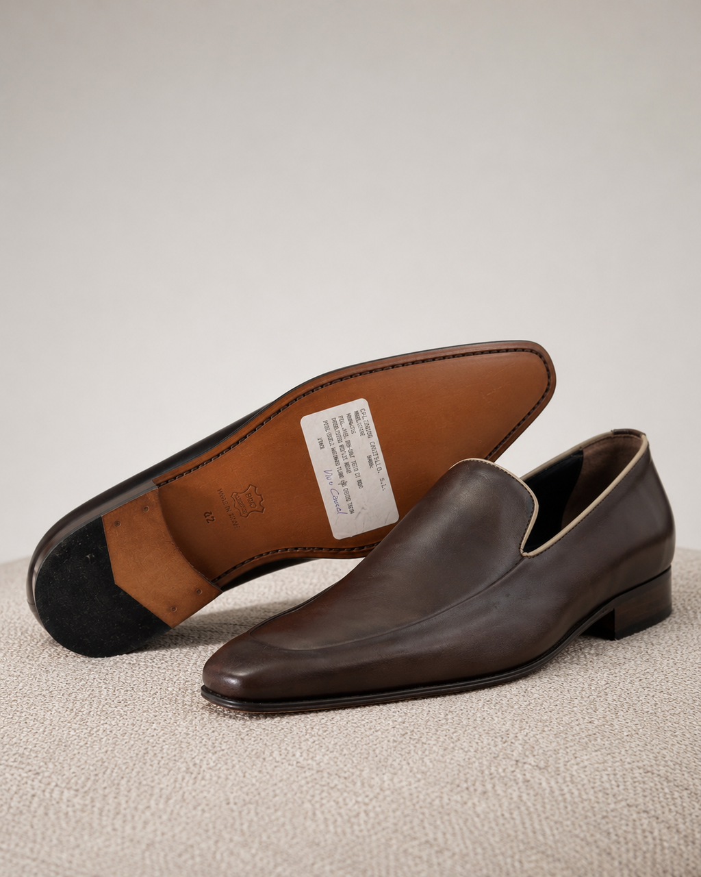 Mocassins Homme en Cuir Marron Chocolat – Élégance espagnole | Fabriqués en Espagne